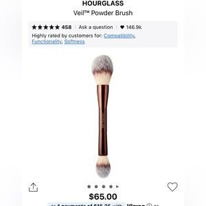 Hourglass Veil Powder Brush - new in box